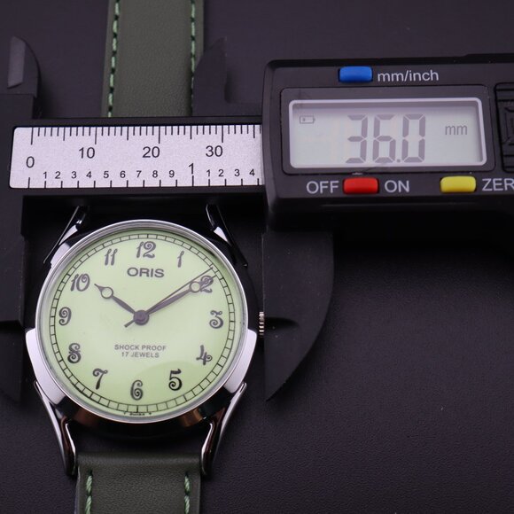 Oris Vintage Swiss 17 Jewels Hand-Wound Mechanical Men's Watch - FREE SHIPPING - Picture 8 of 12